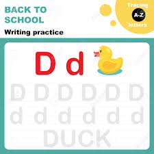 Free printable preschool worksheets letter tracing worksheets number. Back To School Writing Practice Worksheet Tracing Alphabet Letters Flash Card For Preschoolers Royalty Free Cliparts Vectors And Stock Illustration Image 129009081