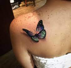 35 Breathtaking Butterfly Tattoo Designs For Ladies Tattooblend Butterfly Tattoo Designs 3d Butterfly Tattoo Butterfly Tattoos For Women