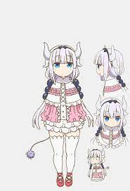 Preview And Character Designs Offer A Look At Miss Kobayashi S Dragon Maid Tv Anime Miss Kobayashi S Dragon Maid Kobayashi San Chi No Maid Dragon Anime Character Design