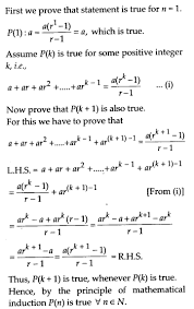 Ncert Solutions For Class 11 Maths Chapter 4 Principle Of Mathematical Induction Ex 4 1 Cbsetuts Com Https Www Mathematical Induction Maths Solutions Math