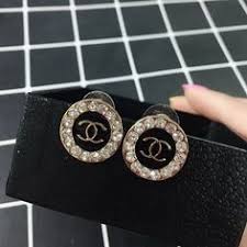 シャネル風アクセサリー 激安 ピアス chanel ビジュー入り キラキラ ココマーク ゴールド シルバー 丸い シャネル アクセサリー ピアス