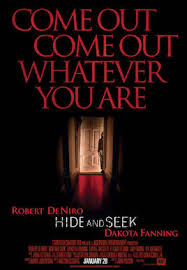A group of friends get together for a card game, but within 5 minutes most of them die from every conceivable horror movie monster/villain, but with a new twist. Hide And Seek 2005 Film Wikipedia