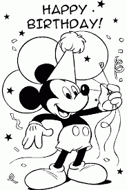 Print out disney characters baby mickey birthday coloring pages for kids. Mickey Mouse Cake Coloring Pages Coloring Home