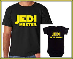 Get It Now Father Son Shirts Jedi Master And Jedi In Father Son Shirts Newborn Shirts Cute Baby Onesies