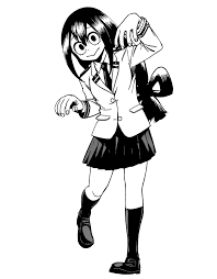 ̗̀ euphoria ̖́- — manga-and-pink: Tsuyu Asui manga transparent from...