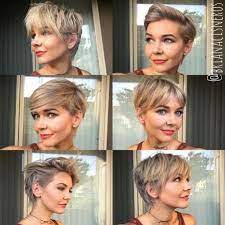Pixie Haircut Short Hair Styles Pixie Hairstyles Face Slimming Hairstyles
