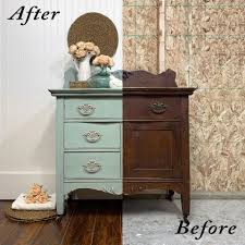 Pretty Blue Antique Washstand Before And After Country Chic Paint Blog Furniture White Furniture Living Room Painted Furniture For Sale