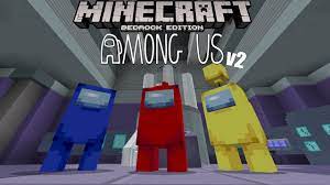 There was gaming trading recently in all social media. Mcbe Among Us V2 New Revamped Vents Bug Fixes More Minecraft Pe Maps
