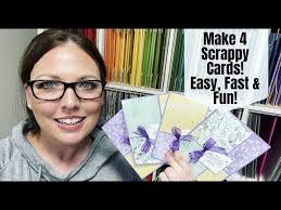 Making 4 Easy, Fast and Fun Stampin' Up! Cards to Use Up My Designer Series  Paper