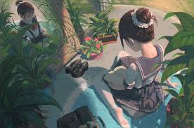 Anime Girl Reading Books Wallpapers Wallpaper Cave This style of animation is distinctly basically, a how to draw anime book, can be used to awaken your interest in art. anime girl reading books wallpapers