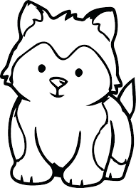 A puppy is a juvenile dog. Husky Puppy Coloring Page Free Printable Coloring Pages For Kids