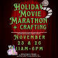 Holiday Movie Marathon & Cafting Party event image