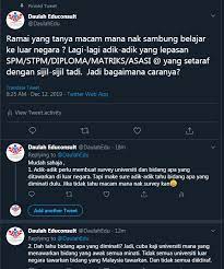 Tetapi mestilah ada 'added value' untuk lepasan asasi. Macam Mana Nak Sambung Belajar Dekat Luar Negara Ya Deenamik