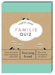 Cadeau Voor De Hele Familie Familie Quiz Cadeau Voor Oma Nl Quiz Familie Spelletjes Knutselen Voor Opa