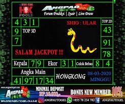 Syair Hongkong Hari Minggu 08 Maret 2020 13 November Rabu 28 Januari