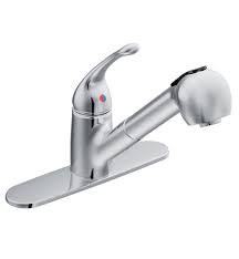 handle deck mounted pullout kitchen faucet