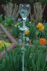 What A Lovely Whimsical Torch For Your Garden All You Need Is A Tealight Candle And A Starry Night Garten Deko Miniaturgarten Gartendekor