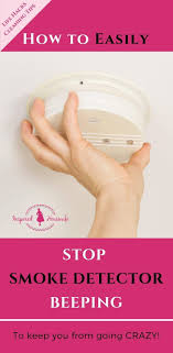 When we first were making videos we were learning. How To Easily Stop Smoke Detector Beeping Or Chirping Smoke Alarm Beeping Stop Smoke Smoke Detector