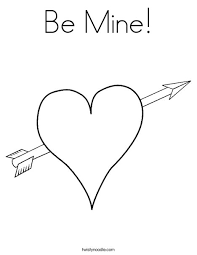Free llama be mine heart coloring page. Be Mine Coloring Page Twisty Noodle