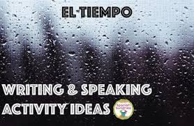 El Tiempo Unit Week 2 Spanish Teaching Resources Spanish Weather How To Speak Spanish