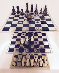 From 150 mm to 190 mm chess board dimensions. Vintage Rare Space Chess Classic Chess Exciting 4 Dimensions 1969 Excellent Ebay