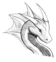 Regarding shape and function, both are very similar. Dragon Drawing How To Draw A Dragon Step By Easy For Jpg Cliparting Com