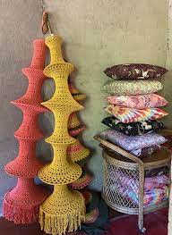 fisherman s lamps crochet lamp crochet basket pattern crochet lampshade