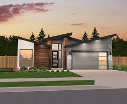 Just a few pieces of lumber and and a couple of hours in the workshop, and the result is an interesting accent for any garden. Mandy Shed Roof Modern One Story Design Modern House Plans By Mark Stewart