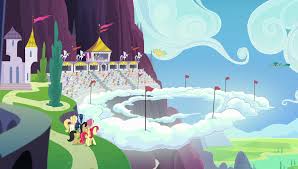 See a recent post on tumblr from @texasuberalles about canterlot. Fon Kanterlot 64 Foto