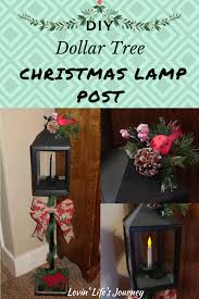 Make This Impressive Christmas Lamp Post For Less Than 15 With Items From Dollar Tree Christmas Lamp Post Christmas Lamp Dollar Tree Christmas Decor