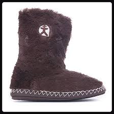 Bedroom Athletics Marilyn Klassische Kunstfell Slipper Stiefel Schokolade Braun Schokolade Grosse S Hausschu Boots Faux Fur Slippers Slipper Boots