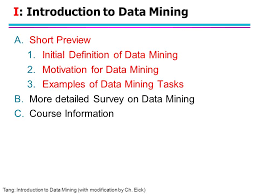 The fact of a word acting as a modifier (definition of modification from the cambridge business english dictionary © cambridge. Tang Introduction To Data Mining With Modification By Ch Eick I Introduction To Data Mining A Short Preview 1 Initial Definition Of Data Mining 2 Motivation Ppt Download