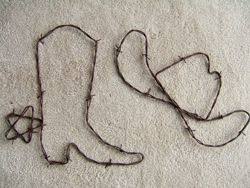 Barbed Wire Barb Wire Crafts Barbed Wire Art Wire Crafts