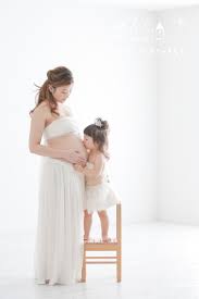 オムライス マタニティーフォト マタニティフォト 妊婦の写真