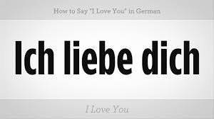 Love you mom in different languages. How To Say I Love You In German German Lessons Youtube