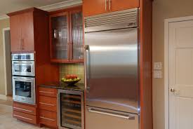 Kitchen wall cabinets are usually hung 18 above countertops 54 above floor and 24 above the stove. Refrigerator Basic Options Explained Momentum Construction