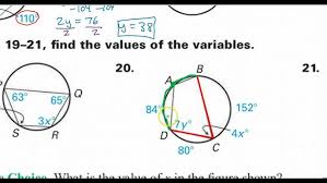 Unit 3 review (plane geometry) jeopardy review game answer key : Day 06 Hw Inscribed Angles And Polygons Arcs Youtube