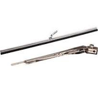 Marinco 33010A Stainless Wiper Marinco Deluxe Stainless Steel Wiper Arm -  14-20 Inch Adjustable Single Arm Stainless Steel Marine Wiper