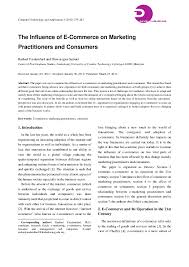 It is stated in the digital malaysia 2019 report by we are social, hootsuite that 78.4% of malaysian popular are active internet users. Pdf The Influence Of E Commerce On Marketing Practitioners And Consumers Assc Prof Dr Rashad Yazdanifard Academia Edu