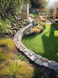 79 Ideas To Build A Retaining Wall In The Garden Slope Protection And Catchy Backyard Traditional Landscape Landscape Design