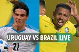 We will be building up to the match throughout the day before. Uruguay Vs Brazil Live Score Stream Tv Channel Richarlison And Arthur Put Selecao In Command In World Cup Qualifier