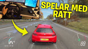 Forza Horizon 4 Spelar Med Ratt Pedaler Antligen Youtube