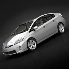 2010 Toyota Prius 3d Model Toyota Prius Prius Toyota
