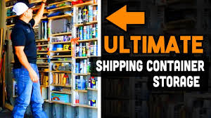 The thoughts and ideas in this post do not necessarily reflect those of. Storage Inside Shipping Container Use The Entire Wall To Utilize The Unused Space Youtube
