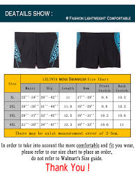 Lelinta Mens Swimming Trunks Swimwear Board Shorts Beach Wear Casual Homme Swim Briefs Blue