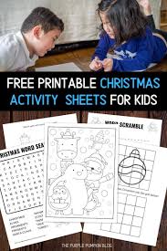 Maybe you would like to learn more about one of these? Free Printable Christmas Activity Sheets For Kids Print At Home