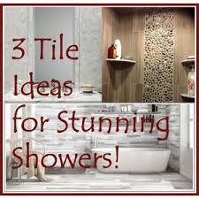 One of the first top bathroom trends 2021 we want to mention is the glass shower, which has become a must item in every modern bathroom. Three Tile Ideas For Stunning Shower Designs Tile Outlets Of America
