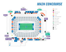 Seating Maps Ford Field