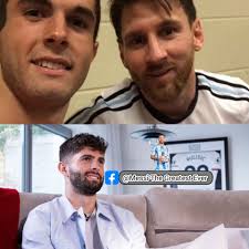 Christian Pulisic : " In the 2016 Copa America, I was called for a doping  test. When I went to the room, I was surprised to find Messi there for the  test