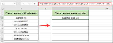 How do i call malaysia? How To Format Phone Number With Extension In Excel